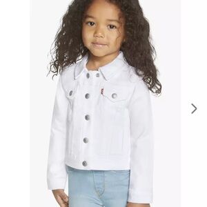 Levi's Toddler White Jean Jacket